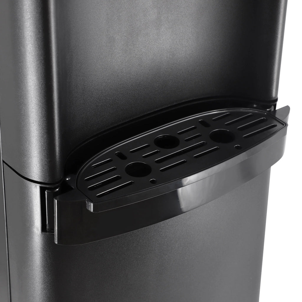MegaChef Stainless Steel Bottom Load Hot and Cold Water Dispenser 5 Gallon Water Cooler