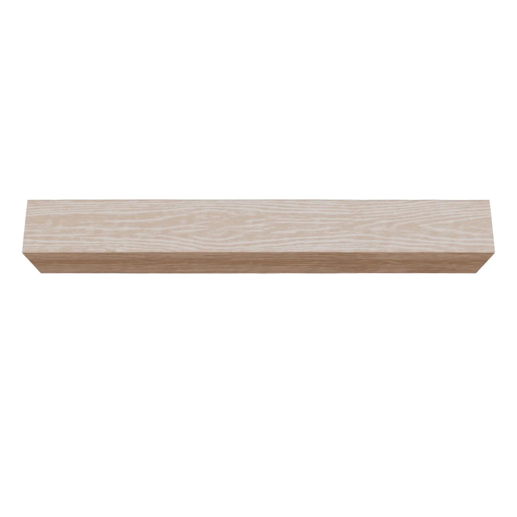 Ekena Millwork 3 1/2"W x 3 1/2"H x 120"L 3-Sided (U-Beam) Mena HeritageTimber Faux Wood Ceiling Beam, Kona Brown