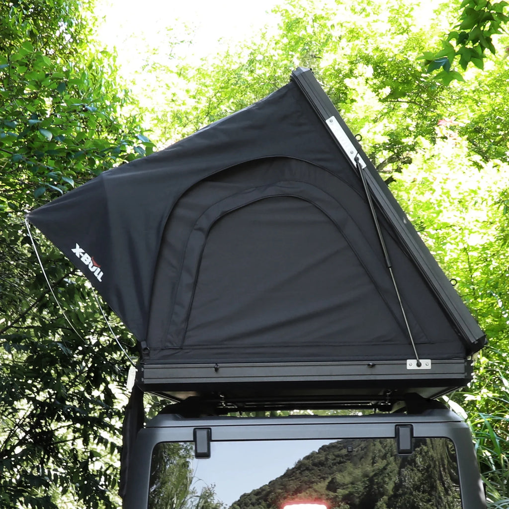 X-BULL Hard Shell Roof Top Tent with Ladder and Mattress
