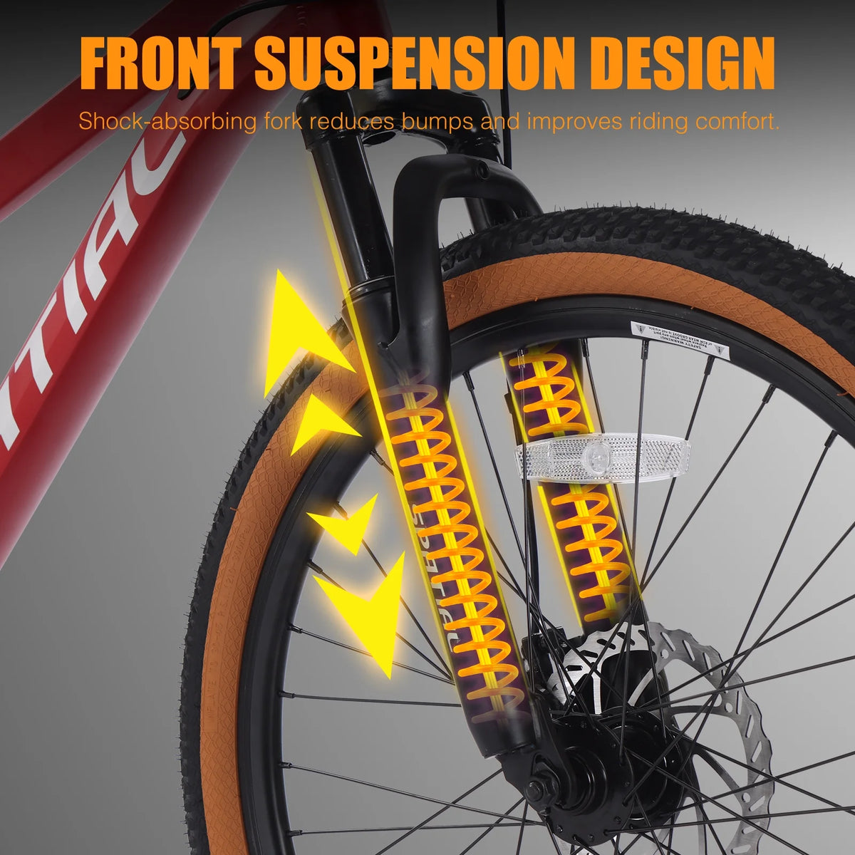 SPATIAL 24/26/27.5/29 inch Mountain Bike,8/21 Speed Lightweight Aluminum Magensium Frame Mountain Bicycle,Fits Men Women Teenagers Adult Disc Brake MTB Bicycle