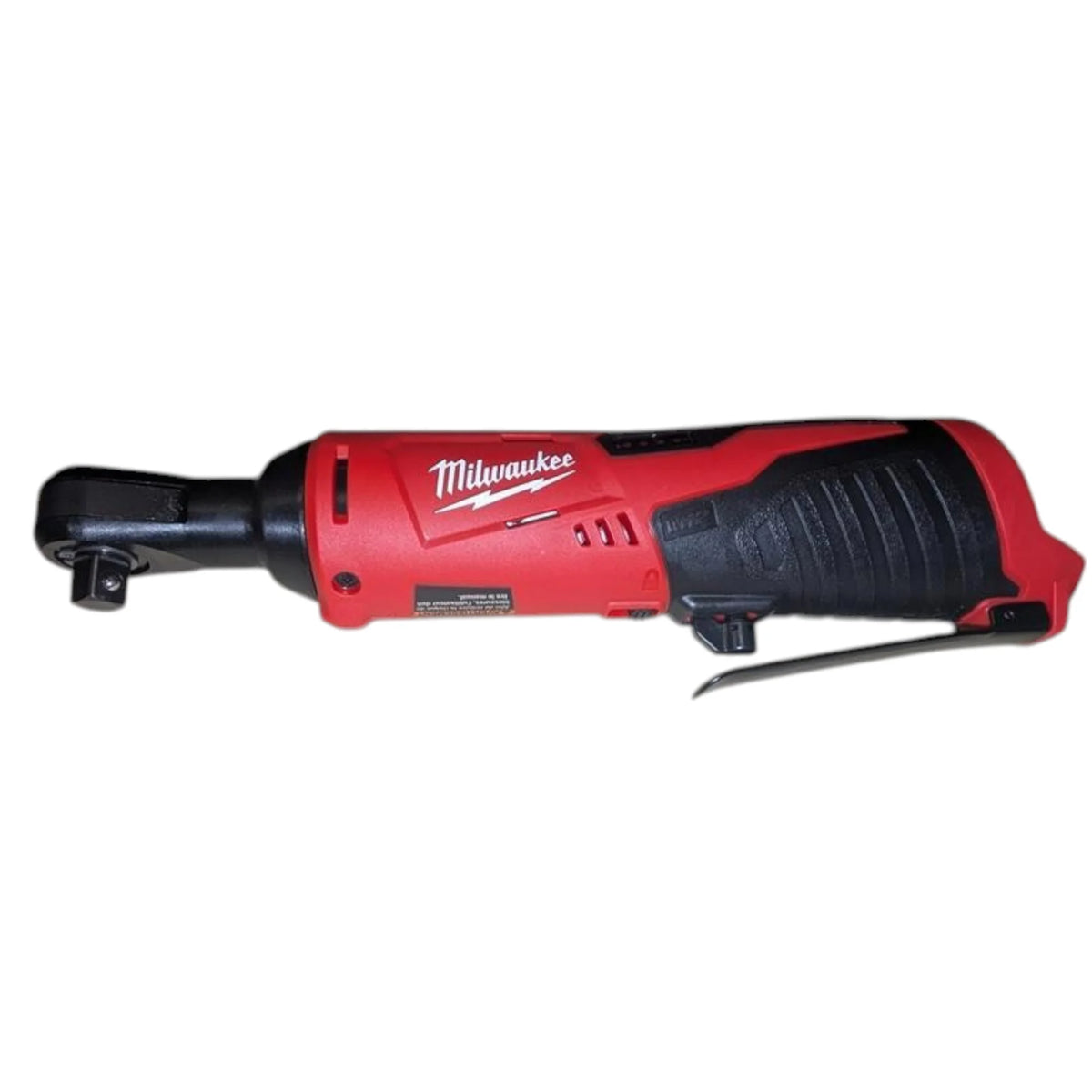 Milwaukee M12 12V Cordless 3/8 in. Ratchet Tool Kit Includes REDLITHIUM Battery, Charger & Case - Model 2457-21