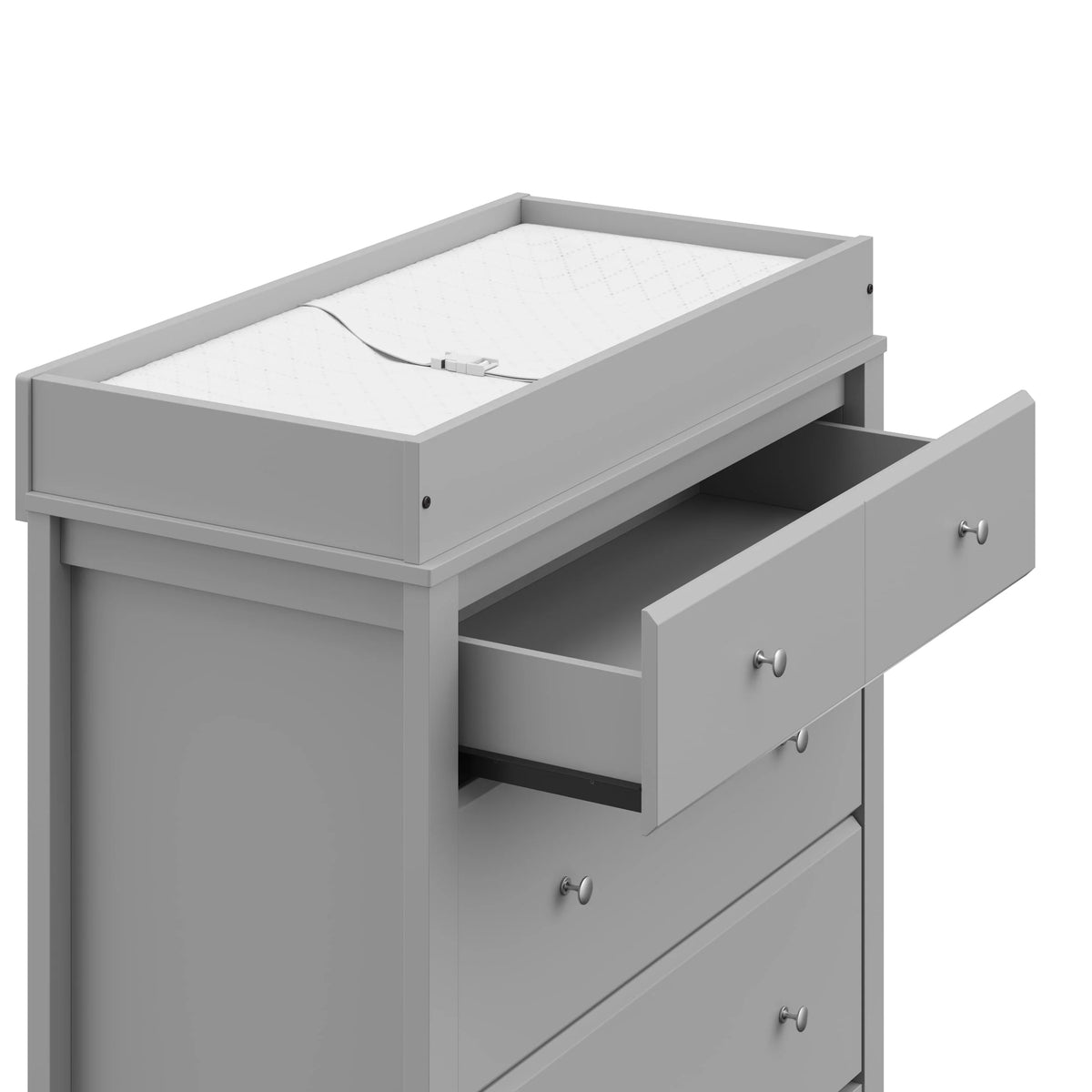 Storkcraft Horizon 3 Drawer Infant Changing Table Dresser, White