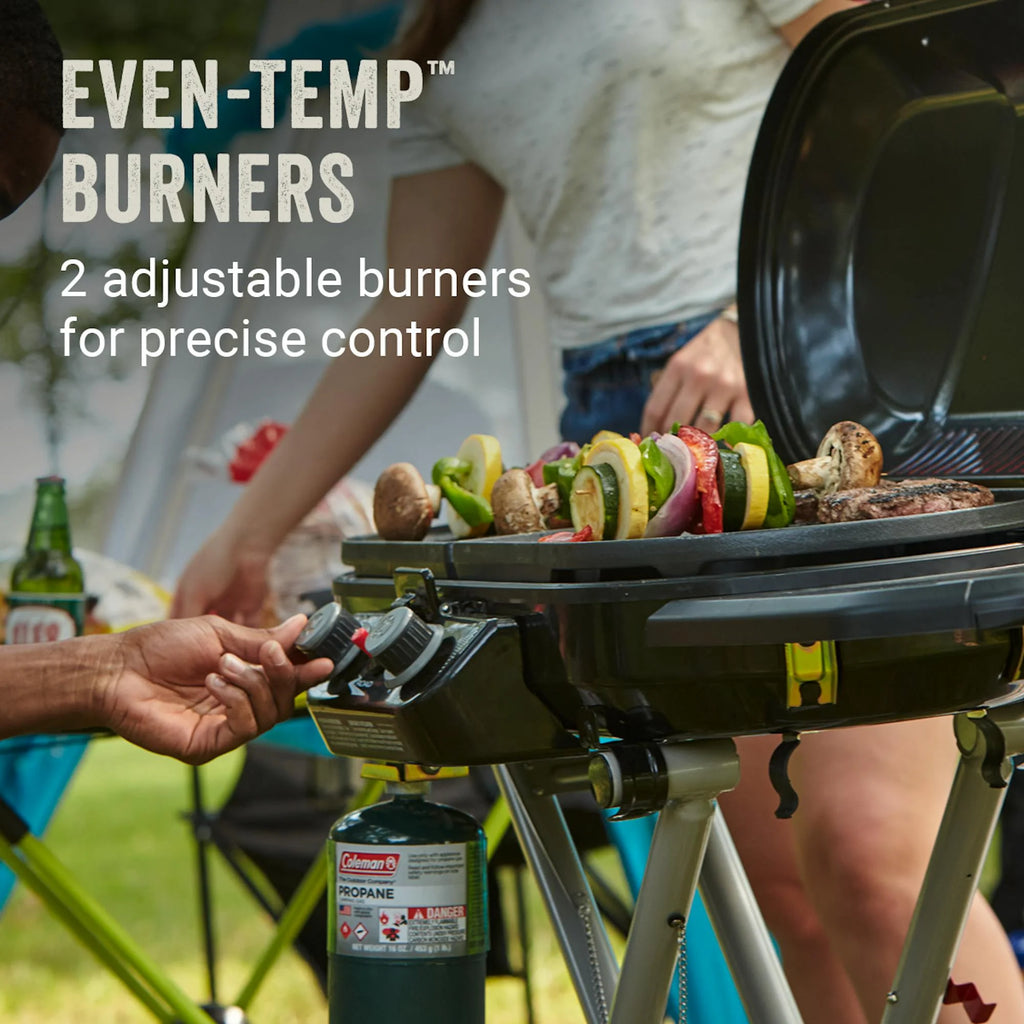 Coleman RoadTrip? X-Cursion 2 Burner Propane Gas Portable Grill