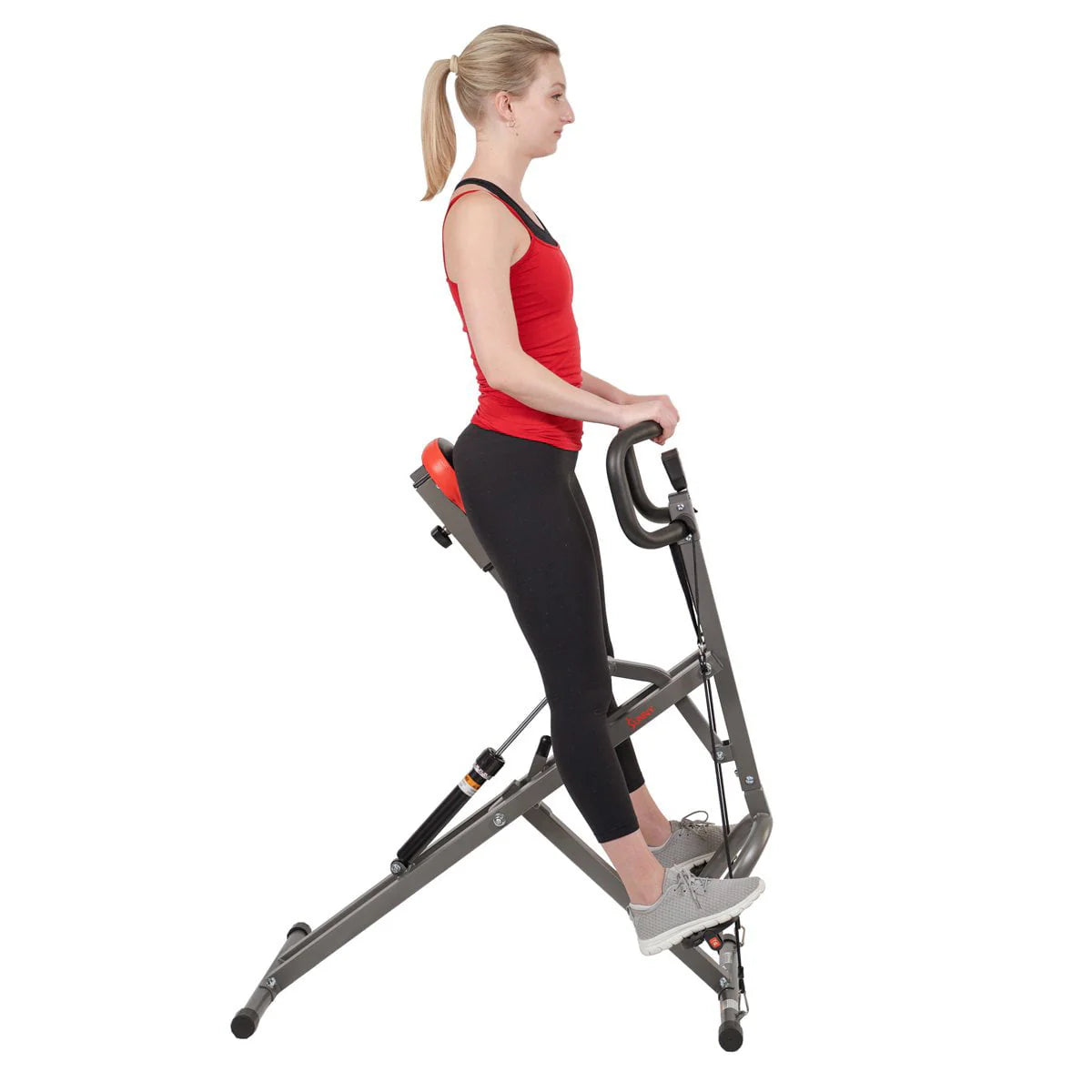 Sunny Health & Fitness Row-N-Ride PRO Squat Assist Trainer for Full Glute, Thigh, and Leg Workouts, SF-A020052