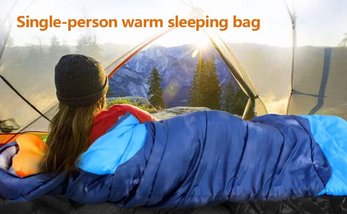 Heated Sleeping Bag Waterproof Lightweight Sleeping Bag for Camping Backpacking