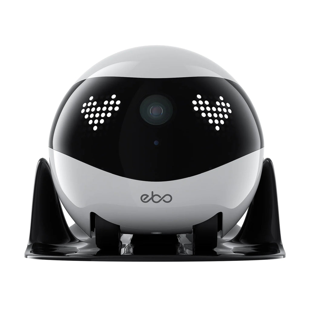 Enabot EBO Air 2 Whole-Home Mobile Robot, with 2K Ultra HD Camera and Remote Monitoring and Control (Dove White) EB1304312