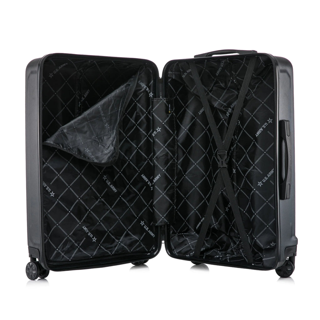 US ARMY FOX 28" Large Suitcase Black