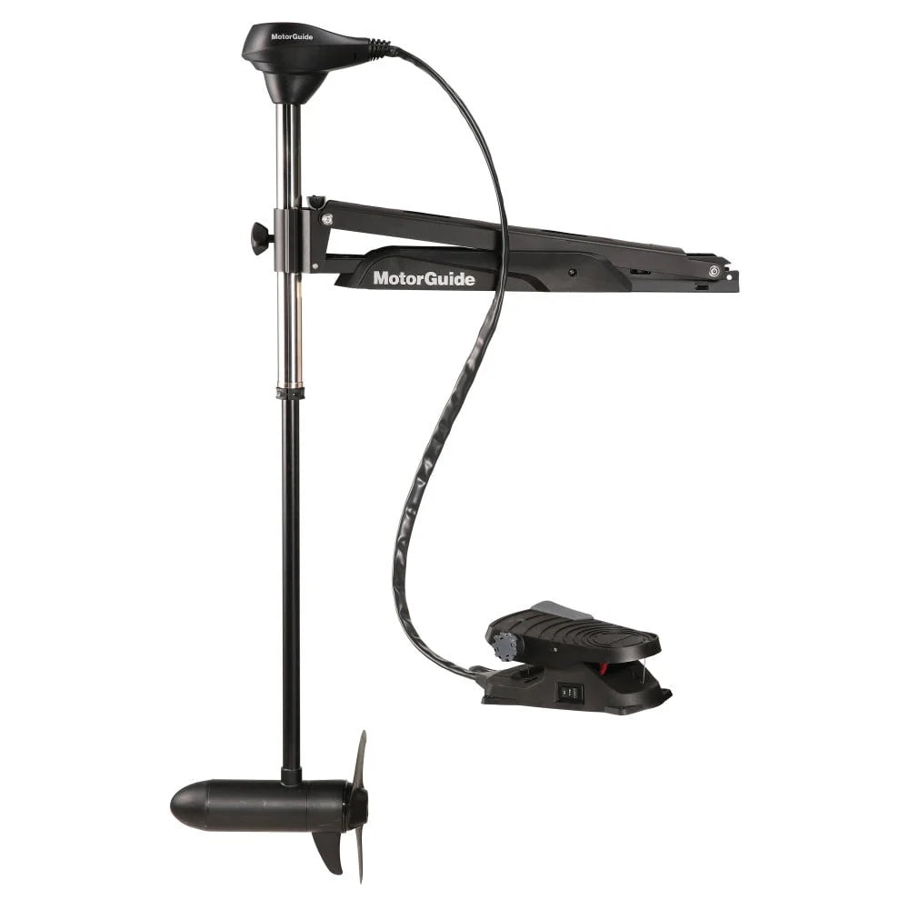 MotorGuide 940200100 X3 Freshwater Bow Mount Trolling Motor Cable Steer, Foot-Control 50-Inch Shaft, 55-Pound Peak Thrust