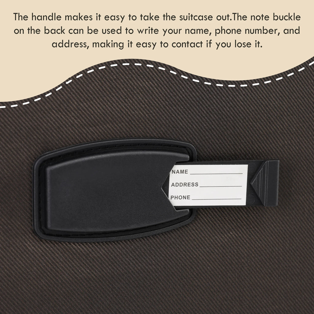 EUROCO 3 Piece Softside Luggage Set,Expandable Suitcase Set with TSA Lock and Spinner Wheels,Lightweight Suitcase for Men Women(20",24",28"),Black