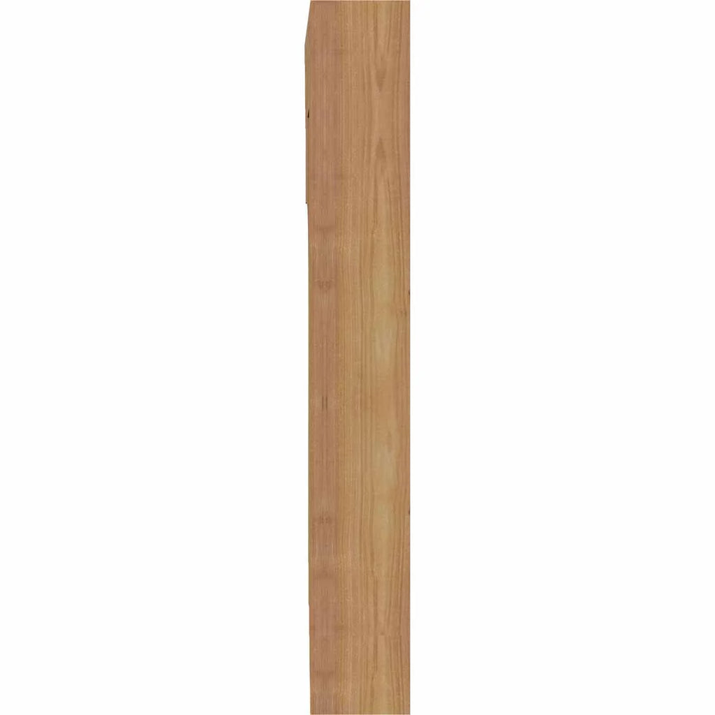 Ekena Millwork 4"W x 18"D x 18"H Thorton Traditional Rough Sawn Bracket, Western Red Cedar