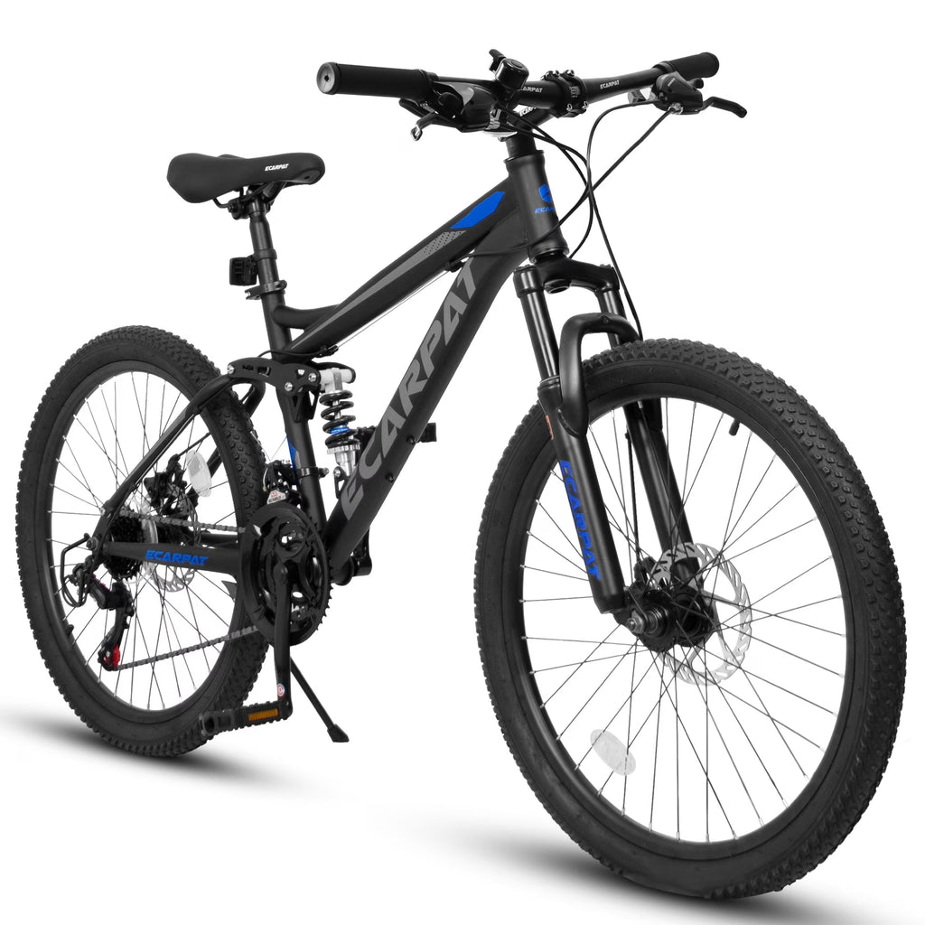 27.5-Inch Mountain Bike for Adults | 21-Speed Trail & City Bicycle with Disc Brakes | Gray