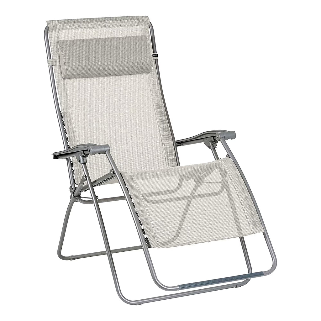 Lafuma R-Clip Batyline Relaxation Zero Gravity Recliner Chair, Graphite