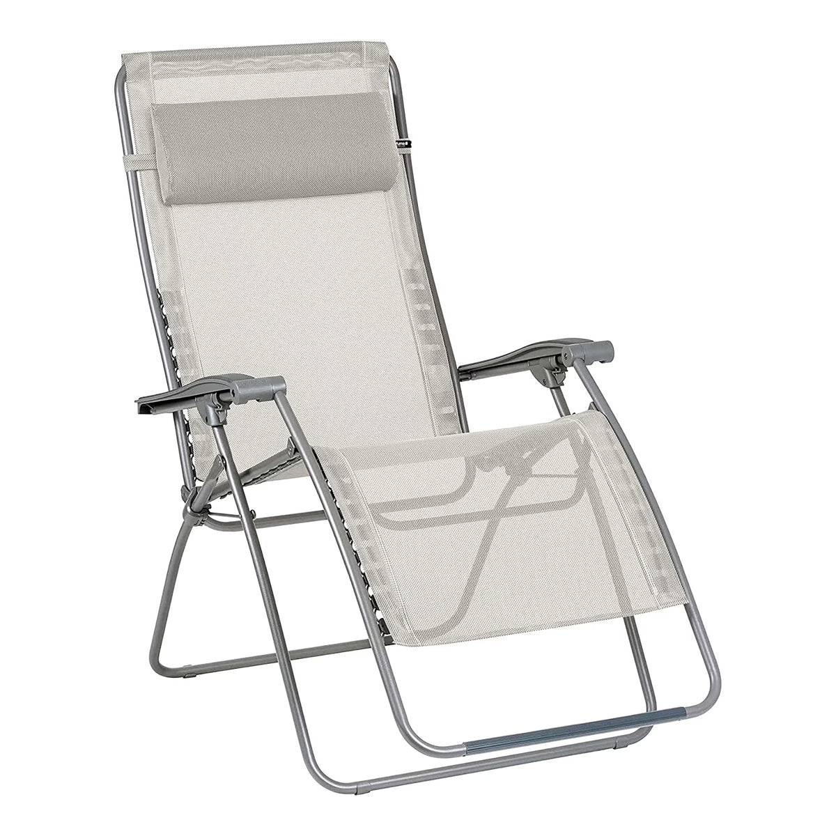 Lafuma R-Clip Batyline Relaxation Zero Gravity Recliner Chair, Graphite