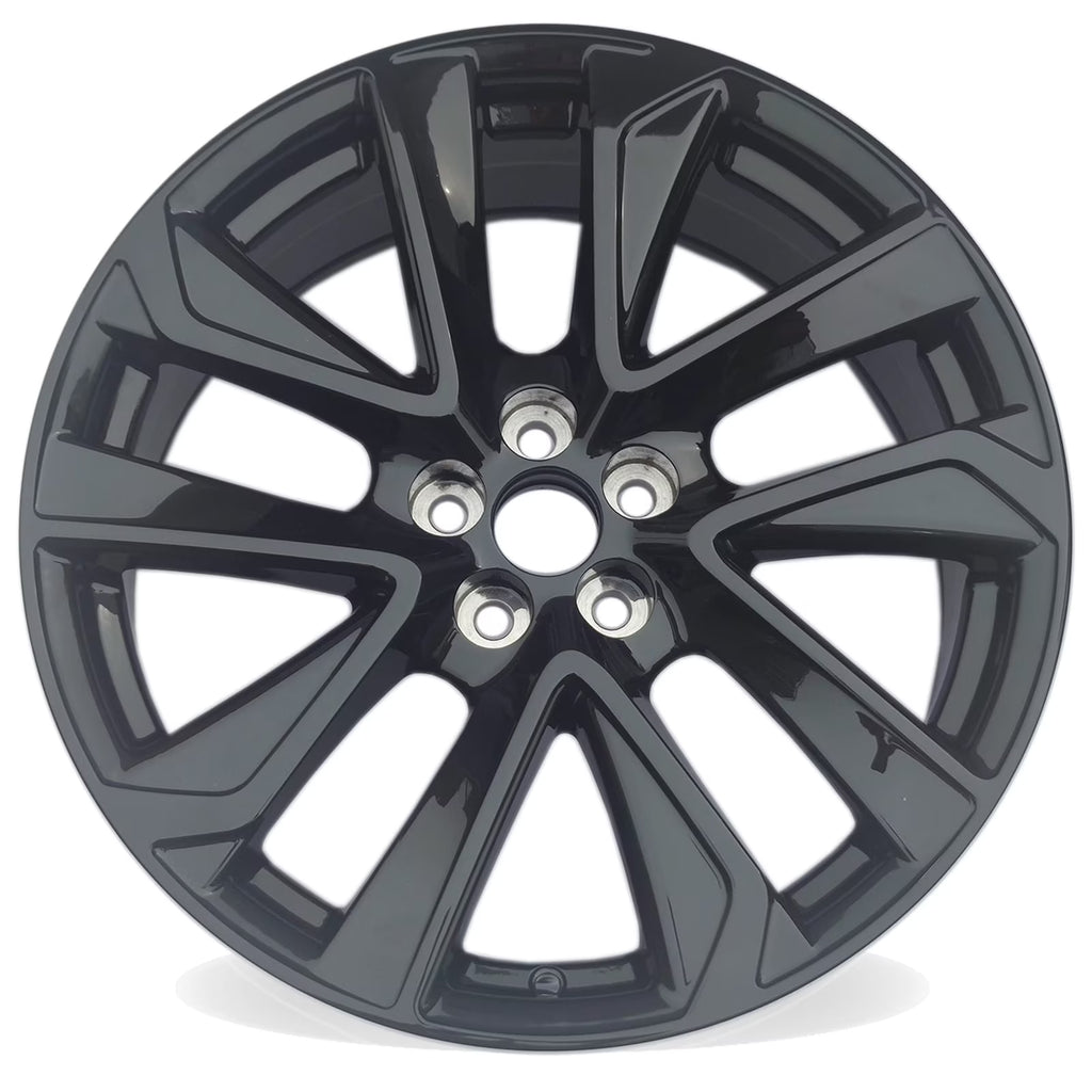 18" Single 18x8 Gloss Black Alloy Wheel For Toyota Corolla 2019-2022 OEM Design Replacement Rim