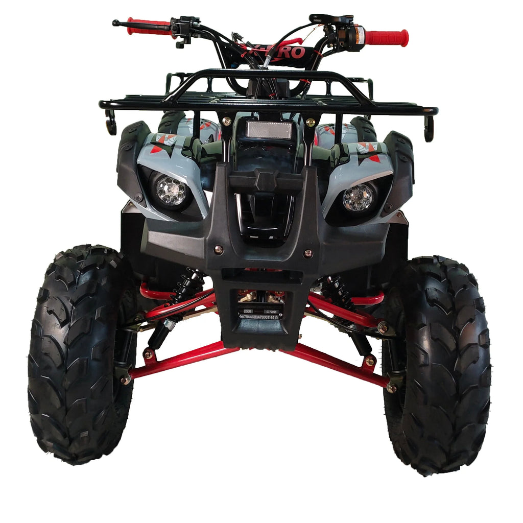 X-Pro Brand New 125cc Gas ATV, Automatic Transmission w/Reverse Remote Control Big 19"/18" Tires