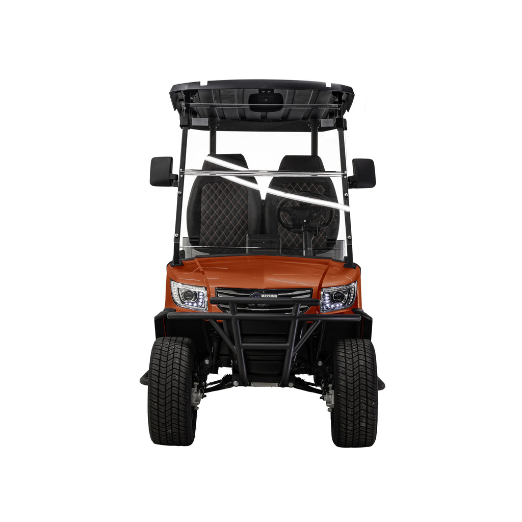 Massimo MVR Cargo Max Electric Utility Golf Cart 48V 5kW Motor - Blue