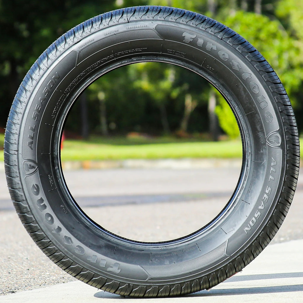 Set of 4 (FOUR) Firestone All Season 235/55R17 99T All Season Tires Fits: 2014-17 Ford Escape SE, 2018-19 Ford Escape SEL