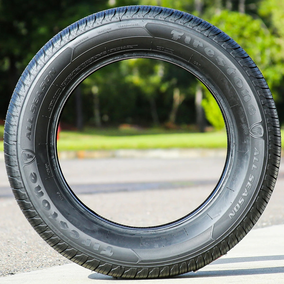 Set of 4 (FOUR) Firestone All Season 235/55R17 99T All Season Tires Fits: 2014-17 Ford Escape SE, 2018-19 Ford Escape SEL