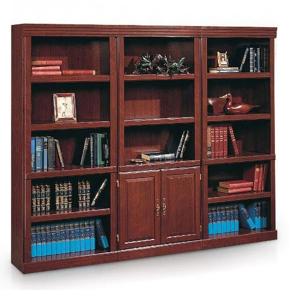 Sauder Heritage Hill 72" H 5-Shelf Bookcase, Classic Cherry Finish