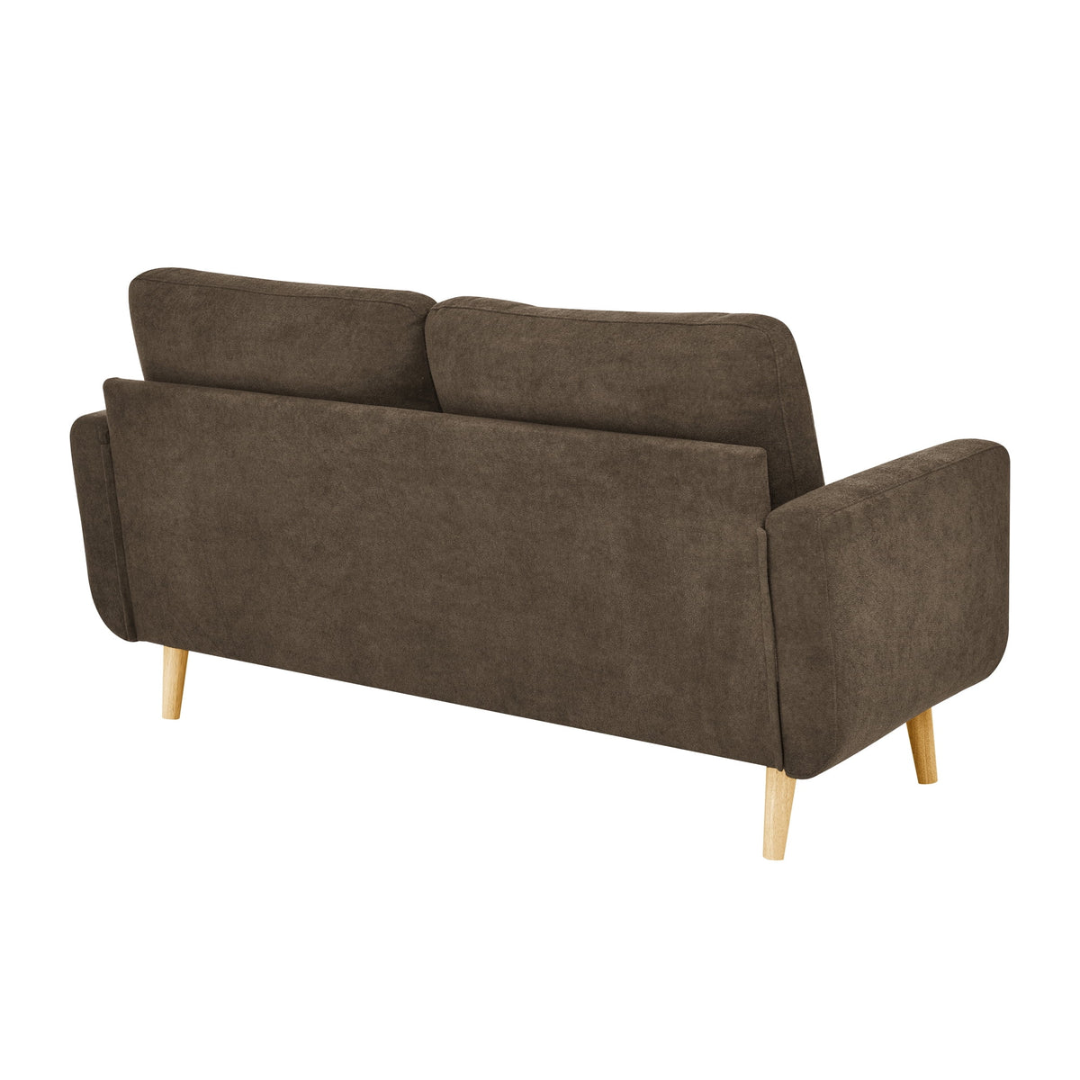 Aukfa 68" Small Sofa Couch Comfy Mid Century Modern Loveseat Sofa for Living Room Bedroom, Cream
